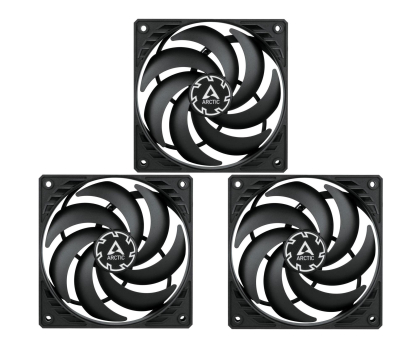 Wentylator do komputera ARCTIC P12 Slim PWM PST 3 Pack 3x120mm ACFAN00275A